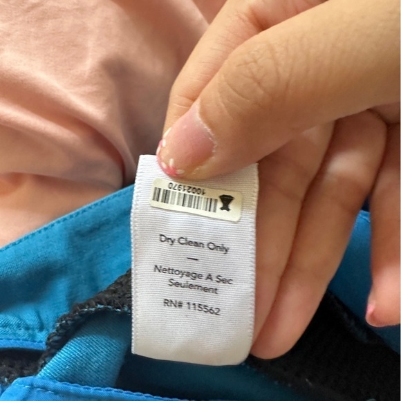 Elizabeth & James Wool Stretch Johnny Trouser Blue Black Braided Seam Slim Pants - Picture 9 of 10